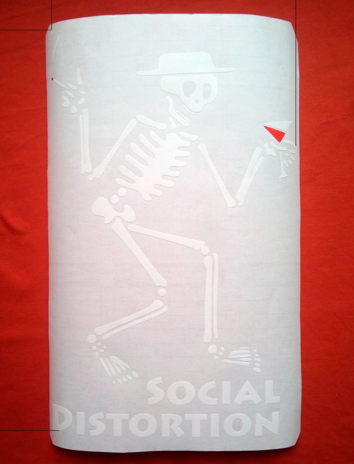 Social Distortion Vinyl Sticker Decal skull Car Mike Ness
